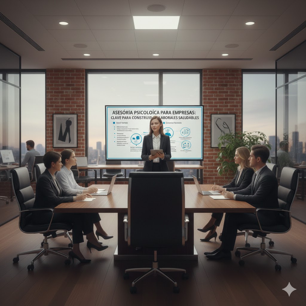 Asesoría psicológica para empresas: clave para construir entornos laborales saludables