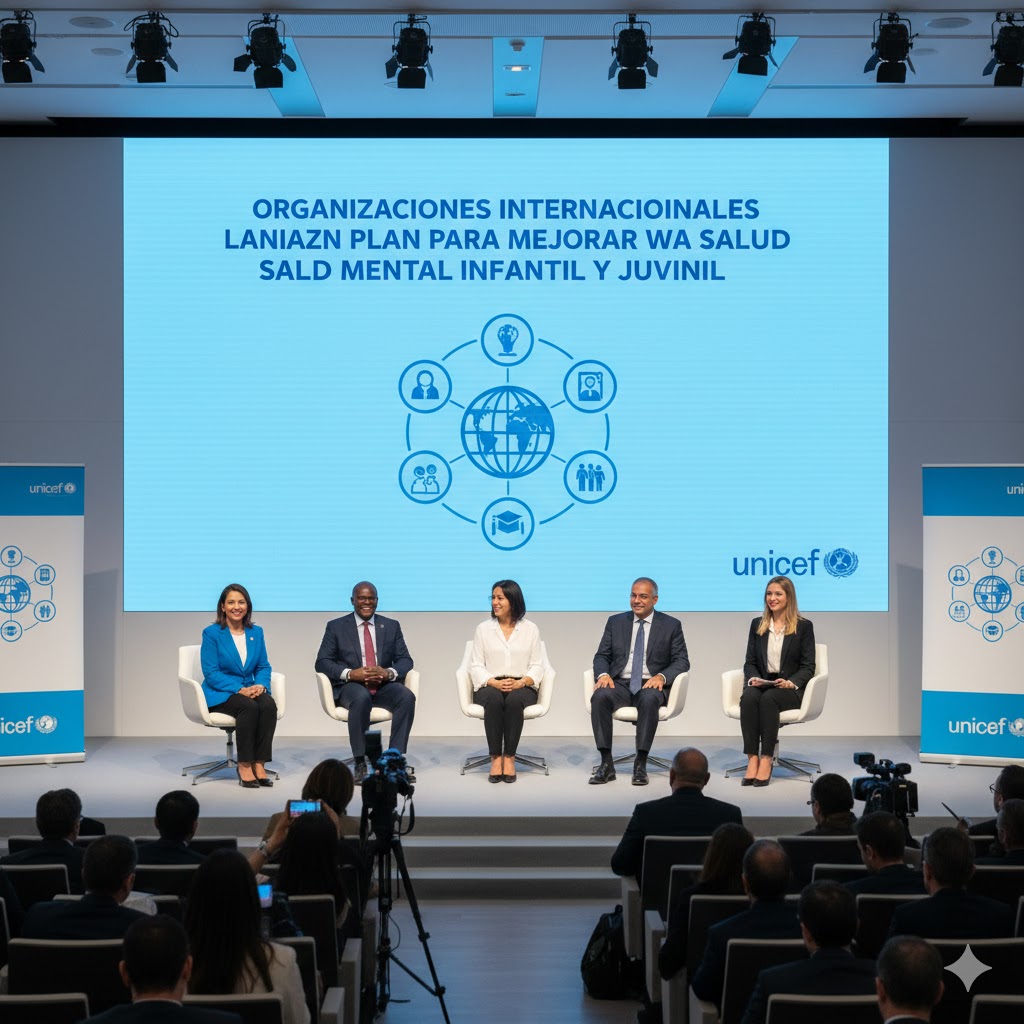 Organizaciones internacionales lanzan plan para mejorar la salud mental infantil y juvenil